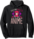 Otaku Manga Japanese Girl Woman Kawaii Anime Pullover Hoodie