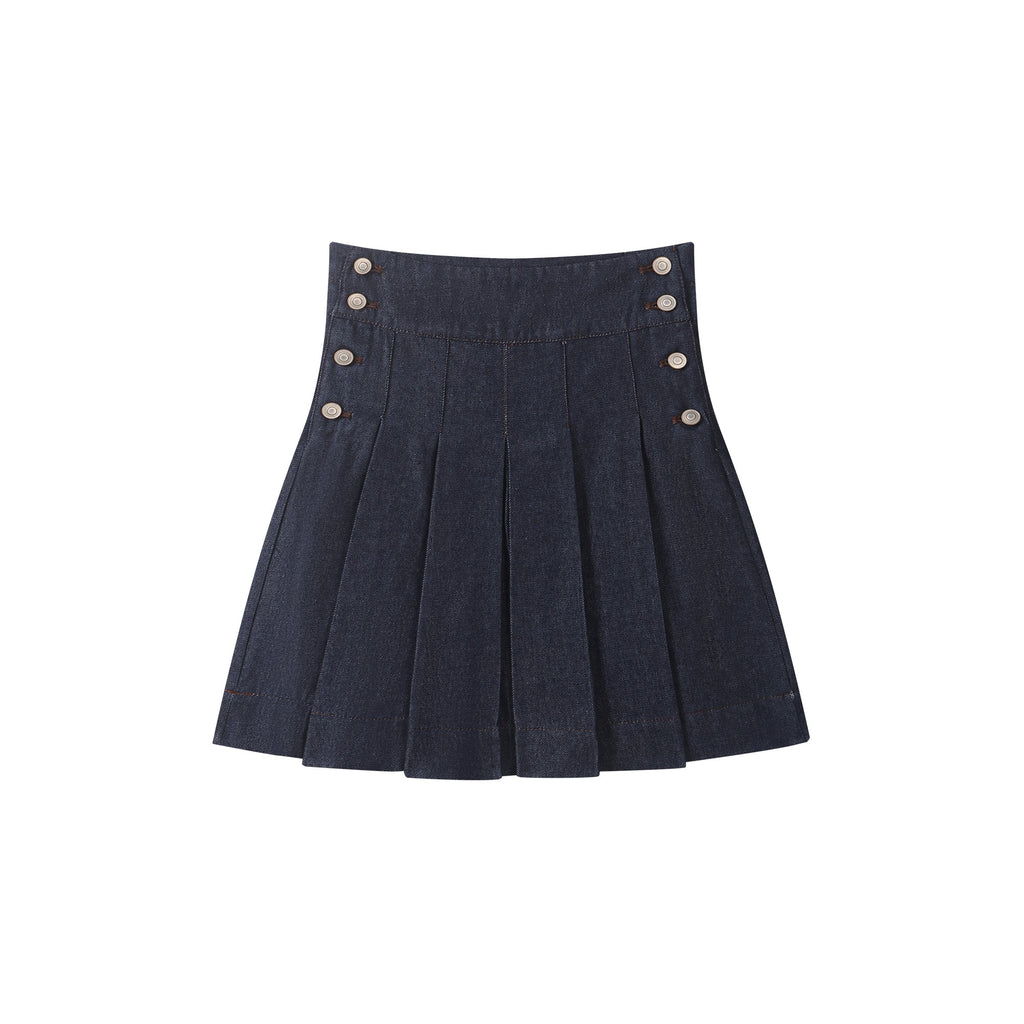Blue Denim Skirt
